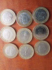 Zadkie Monety Obiegowe 1 Euro na sprzedaż  PL