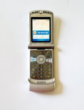 Motorola razr silver for sale  LONDON