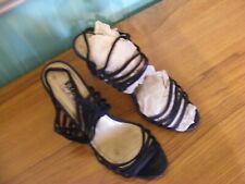 Vintage black strappy for sale  MANCHESTER