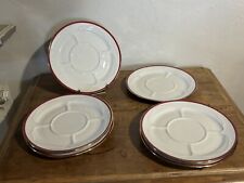 Anciennes assiettes porcelaine d'occasion  Bon-Encontre