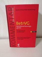Betrvg betriebsverfassungsgese gebraucht kaufen  Crailsheim