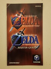 Nintendo Gamecube The Legend of Zelda Ocarina of Time Apenas Manual de Instruções comprar usado  Enviando para Brazil