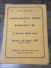 Caernarvon town everton for sale  BARNSLEY