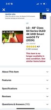 Class series oled for sale  Factoryville