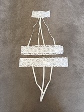white babydoll lingerie for sale  GLOUCESTER