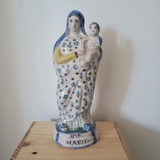Grande vierge faience d'occasion  Brest