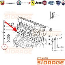 Fiat Panda One R/89 Fiorino cabeça de junta diesel Sp 1,86 original 7782288, usado comprar usado  Enviando para Brazil