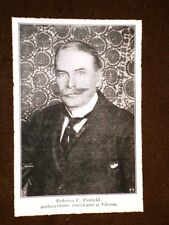 Federico penfield ambasciatore usato  Villarosa
