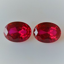 Paire rubis hydrothermal d'occasion  Villars-les-Dombes