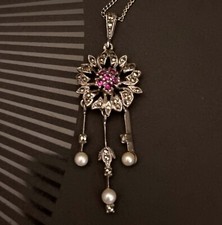 Ancien collier pendentif d'occasion  Saint-Cloud