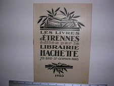Catalogue livres étrennes d'occasion  Bédarieux