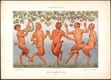 1900 lithograph fauna d'occasion  Expédié en Belgium