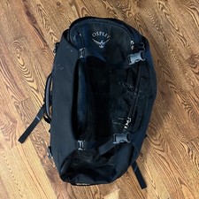 Jaqueta Osprey Sojourn Porter Travel Pack 65L preta asa alças acolchoadas paredes laterais, usado comprar usado  Enviando para Brazil