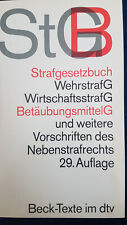 Stgb strafgesetzbuch beck gebraucht kaufen  Berlin