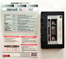 Maxell ul60 musicassetta usato  Ferrara