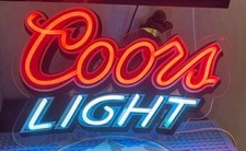 Coors light led for sale  Troy