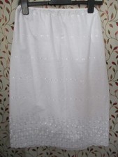 Ladies white broderie for sale  CANVEY ISLAND