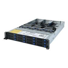 Servidor em rack Gigabyte R282-Z93 12x 3,5" SAS 2x 2000W para AMD EPYC sem disco/RAM comprar usado  Enviando para Brazil