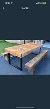 Reclaimed wood dining for sale  NEWCASTLE UPON TYNE
