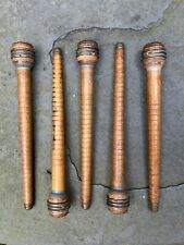 Vtg wooden bobbins for sale  Brodheadsville