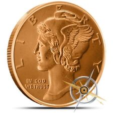 Copper round mercury for sale  Manhattan