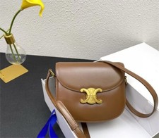 Celine Brown Cowhide Women's Saddle Bag comprar usado  Enviando para Brazil