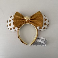 Disney Mickey Orelhas de Waffle Minnie Mouse Headband Disneylândia LINDA E RARA! comprar usado  Enviando para Brazil