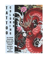Tattoo coloring book gebraucht kaufen  Trebbin