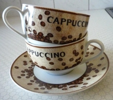 Cappuccino tassen unterteller gebraucht kaufen  Weida