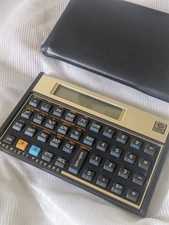 Calculadora financeira HP Hewlett Packard 12C com capa (não testada), usado comprar usado  Enviando para Brazil