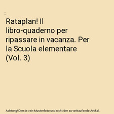 Rataplan libro quaderno gebraucht kaufen  Trebbin