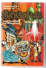 1969 Papineau's Guide To Singapore - District Maps,MSA Airplane,Hotels,Sarawak comprar usado  Enviando para Brazil