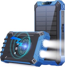 Carregador Portatil 36000mah Solar De Bateria USB Dual Para Celular Telefones EUA comprar usado  Enviando para Brazil