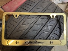 Alfa romeo license for sale  Riverside