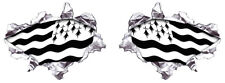 Sticker breizh drapeau d'occasion  Châtillon