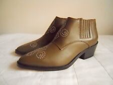 Real leather boots usato  Italia
