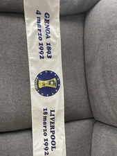 Sciarpa commemorativa genoa usato  Cosenza