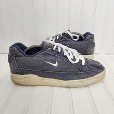 Tênis de skate vintage Nike GTS 1994 masculino tamanho 10.5 azul desbotado desafio quadra lona comprar usado  Enviando para Brazil