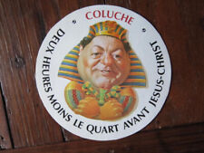 Autocollant michel coluche d'occasion  Châteaubriant