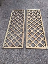 Two wooden trellis for sale  LOUGHTON