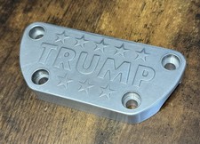 Braçadeira de guidão riser de alumínio Donald Trump 1” polegada Harley Davidson comprar usado  Enviando para Brazil