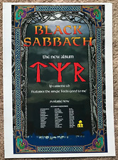 BLACK SABBATH - TYR / TOUR DATES 1990 Full page UK magazine ad comprar usado  Enviando para Brazil