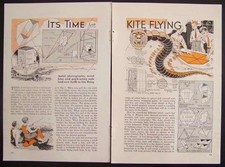 Kite plans 1937 for sale  Diamond Point