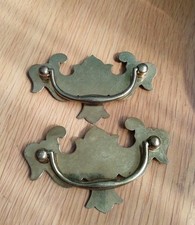 Old brass drop for sale  BRIGHTON