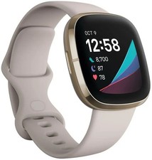 Używany, Fitbit FB512GLWT beżowy Smartwatch na sprzedaż  PL