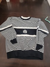 Moletom SFO Original manga longa gola dupla listrado manga longa Vintage P comprar usado  Enviando para Brazil