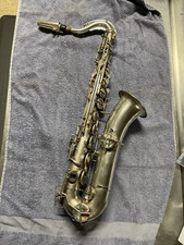 Saxofone Buescher Trutone C Melody vintage 1921 com estojo original.  comprar usado  Enviando para Brazil