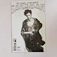 Sandman Overture #1 1:100 Variante Preto Branco 1ª impressão Vertigo 2013 Neil Gaiman, usado comprar usado  Enviando para Brazil
