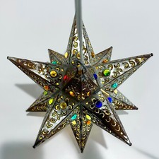 Lighted metal star for sale  Crete
