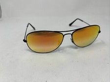 RAY BAN COCKPIT RB3362 002/4W 59-14 PRETO com Lente Espelho Laranja MM76, usado comprar usado  Enviando para Brazil